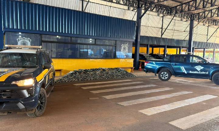 *Ação conjunta entre PRF em Rondônia e Receita Federal resulta na apreensão de mais de 460 kg drogas em Vilhena*