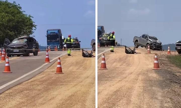 Acidente na Br- resulta em duas mortes