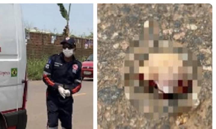Acidente resulta em dedo  de motociclista amputado