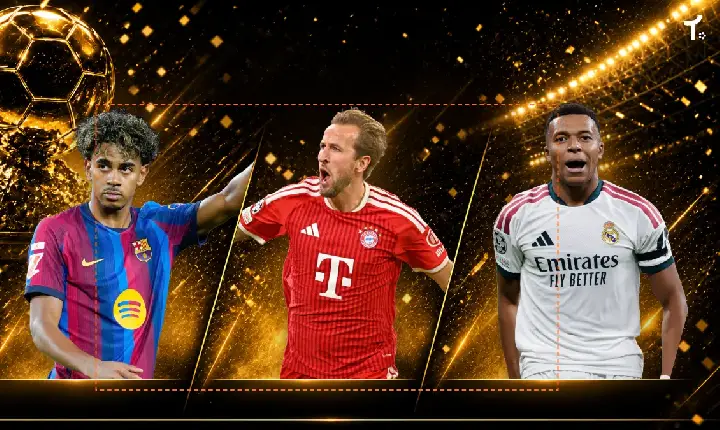 Acompanhe AO VIVO a Bola de Ouro 2026; siga