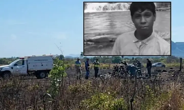 Adolescente de 17 anos é morto a facadas e queimado em fazenda dias antes de completar maioridade