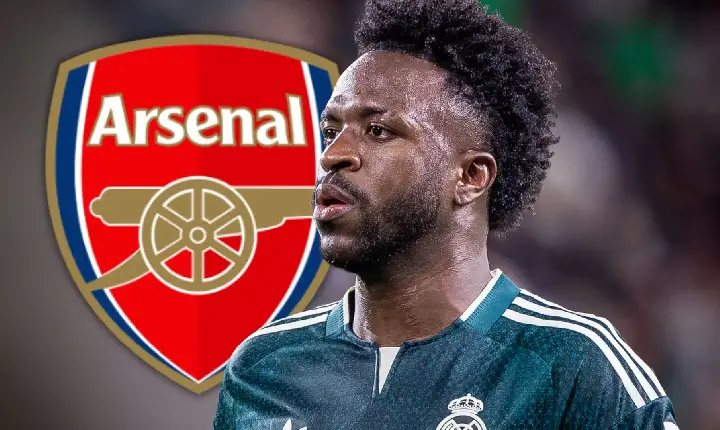 Agência de Vini Jr. revela bastidores de negociação com o Arsenal e o que o fez ficar no Real Madrid