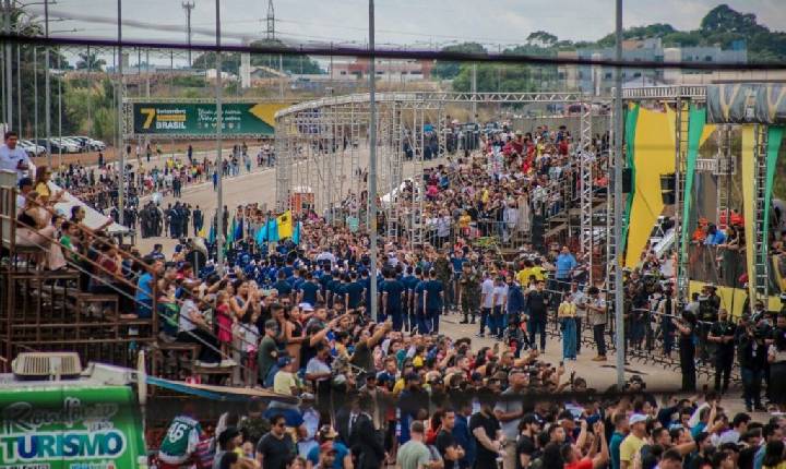Avenida Santos Dumont será palco do maior desfile de 7 de Setembro de Rondônia