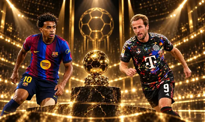 Bola de Ouro 2026: Entre Kane e Yamal, quem é o favorito para ganhar?