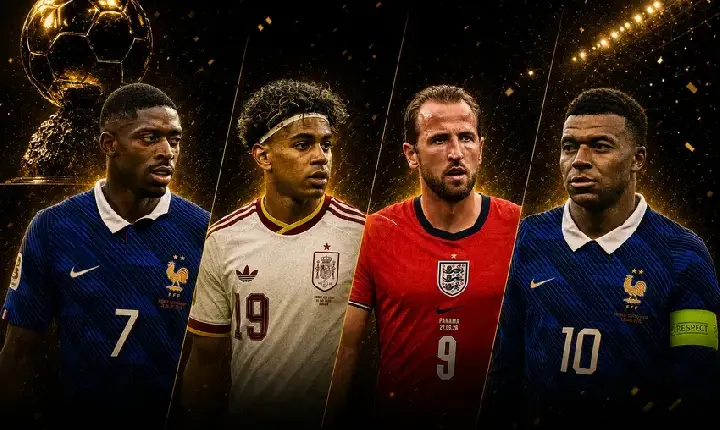 Bola de Ouro 2026: Ganhar sem título importante é possível? O dado que interessa a Mbappé e Kane