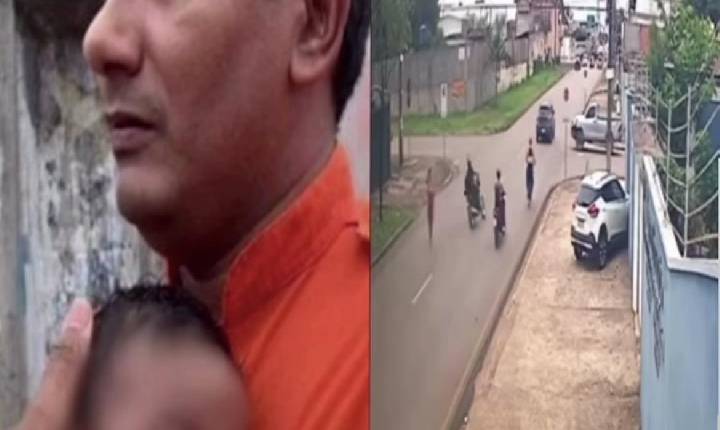 Bombeiro salva bebê de mãe em surto