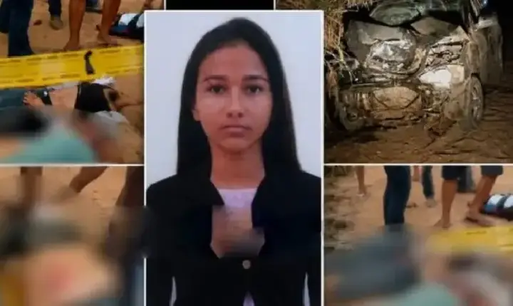 Casal morre e duas pessoas ficam gravemente feridas em acidente entre carro e motos em Rondônia