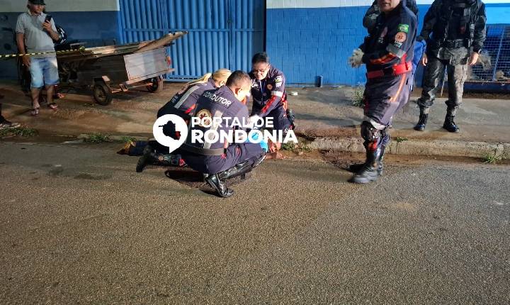 Ciclista é morto a tiros por dupla em motocicleta na Zona Leste de Porto Velho