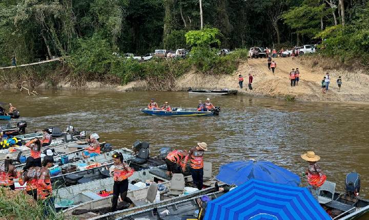 Com apoio do deputado Jean Oliveira, campeonato de pesca reúne mais de 500 participantes no Rio Branco, em Nova Brasilândia d’Oeste