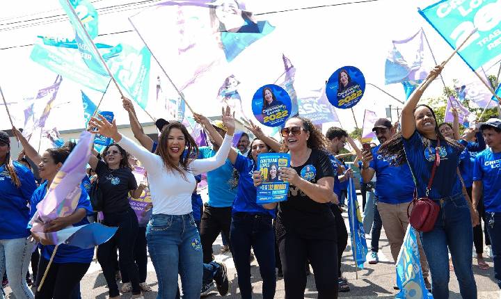 Cristiane Lopes reúne multidão no Pit Stop da Cris em Porto Velho