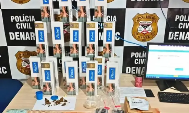 Denarc prende dupla por tráfico de drogas em Porto Velho