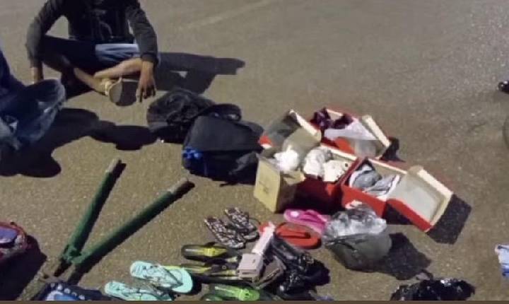 Dupla é presa em flagrante por furto a loja na zona Leste de Porto Velho