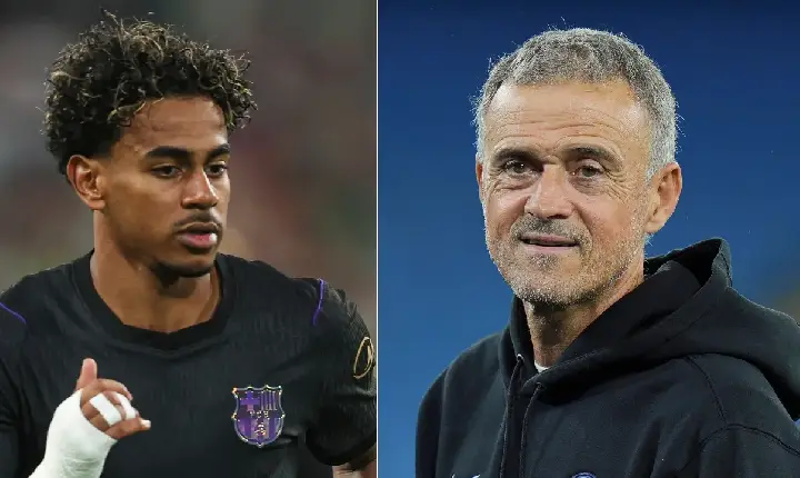 ‘É fácil, muito fácil’, diz Luis Enrique sobre como parar Lamine Yamal em PSG x Barcelona