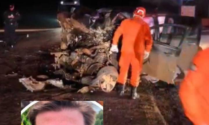 Fatal:Engenheiro agrônomo morre na BR-364 ao voltar para casa; deixa dois filhos pequenos