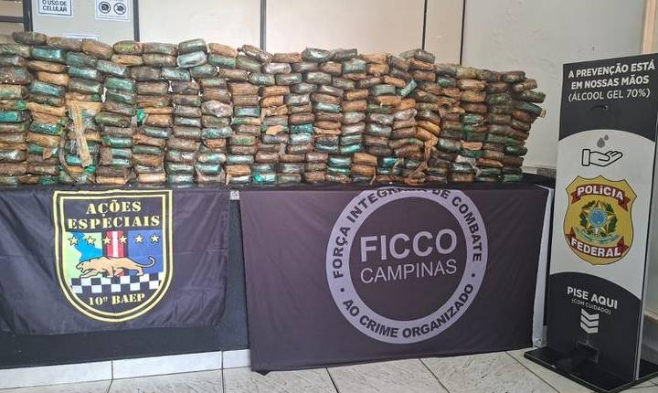 FICCO/Campinas apreende pasta base de cocaína e prende dois suspeitos em Americana/SP