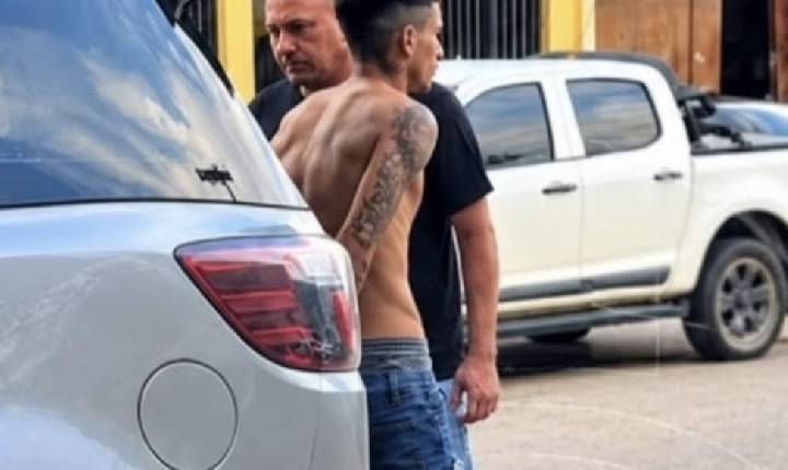 Foragido por homicídio é preso suspeito de manter esposa em cárcere  privado  raspar cabeça  da esposa