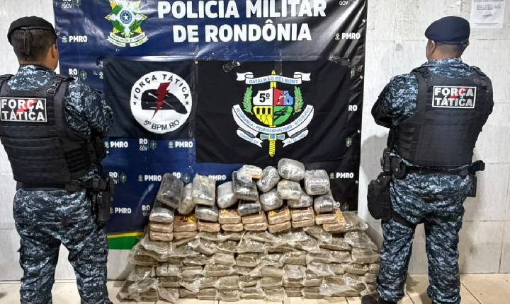FORÇA TÁTICA DO 5º BPM LOCALIZA ENTORPECENTES EM IMÓVEL ABANDONADO NO BAIRRO SÃO FRANCISCO