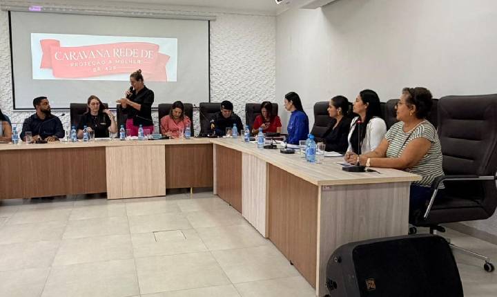 Gislaine Lebrinha realiza 2ª edição da Caravana Rede de Proteção à Mulher BR-429 em Seringueiras
