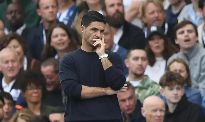 ‘Grande lição’: Como Arteta viu derrota pesada do Arsenal para o Brighton