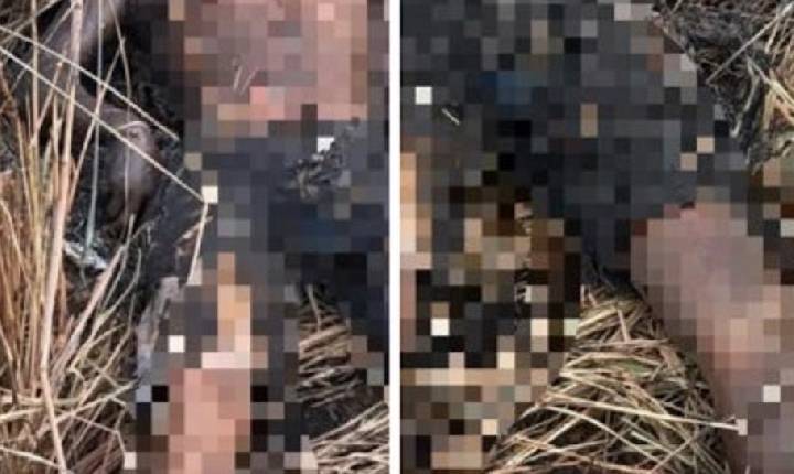 Homem é encontrado morto com o corpo queimado