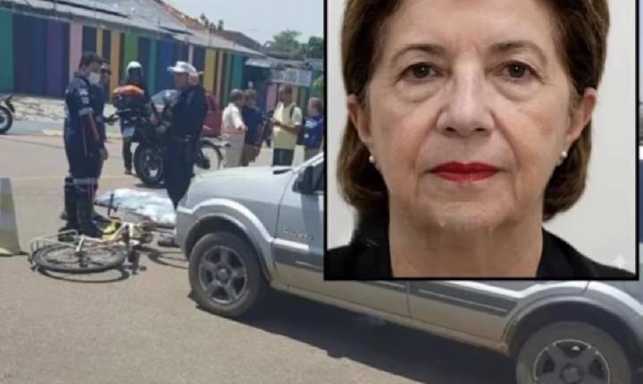 Idosa morre após ser atropelada na Capital