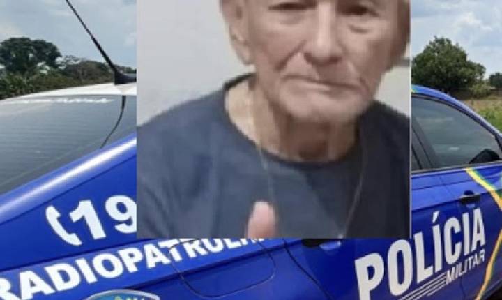 Idoso desaparecido é encontrado morto em matagal
