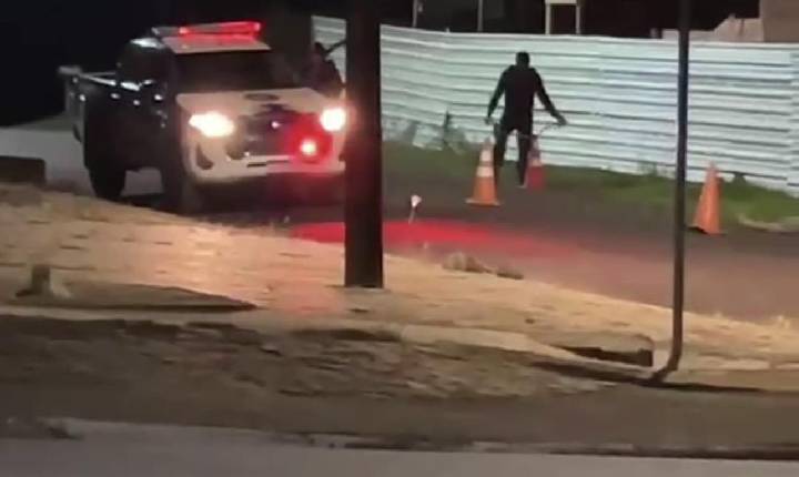 Idoso é morto com golpes de concreto