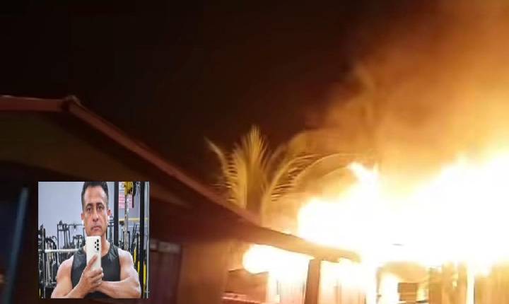 Incêndio destrói resistência e um homem morre no local