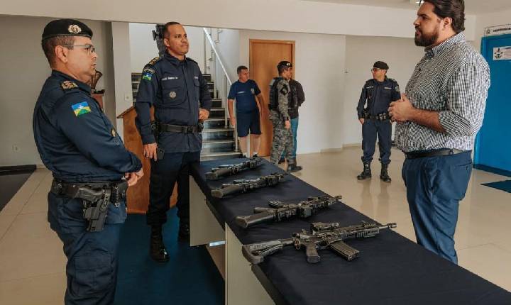 Jean Oliveira destina emenda para aquisição de armamento e reforço da segurança pública em RO