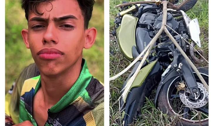 Jovem de 19 anos morre em acidente de moto; entenda o caso