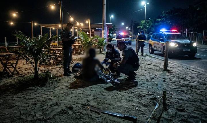 Jovem é atacado com facão em balneário na Estrada da Penal, em Porto Velho