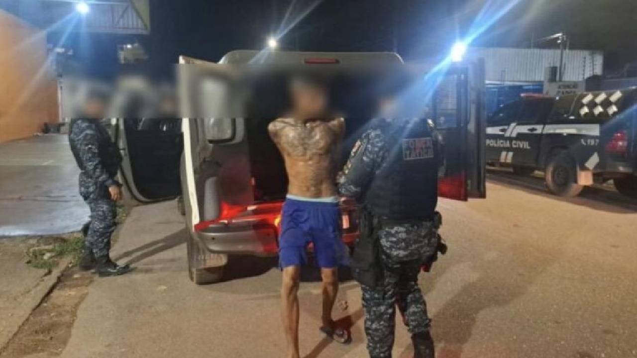 Jovem é preso com grade quantidade de drogas