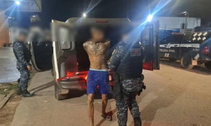 Jovem é preso com grade quantidade de drogas