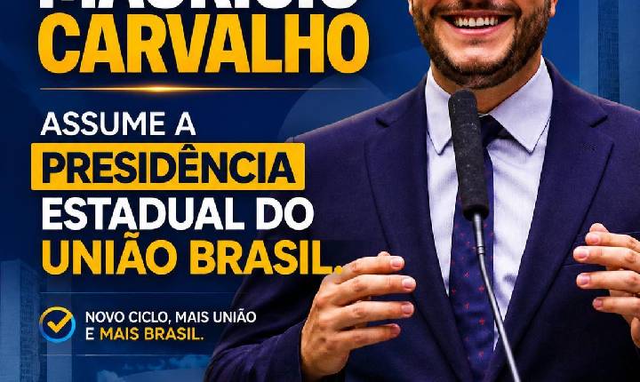 Maurício Carvalho assume presidência estadual do União Brasil em Rondônia