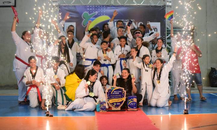 Meeting Júnior abre calendário da FETRON com 135 atletas e domínio do Acre na classificação geral