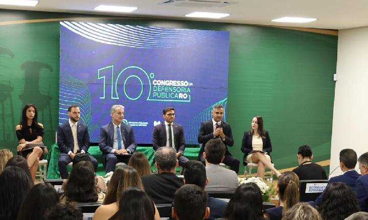 MPRO destaca parceria institucional durante 10º Congresso da Defensoria Pública em Porto Velho
