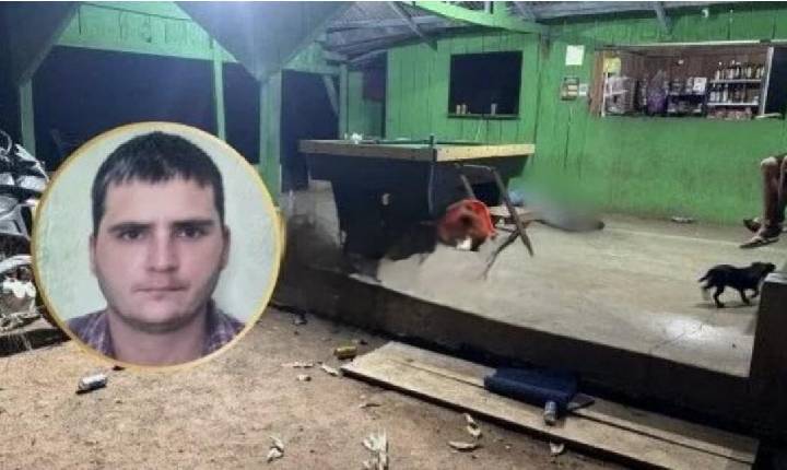 No Bar: Homem é morto com tiros de espingarda