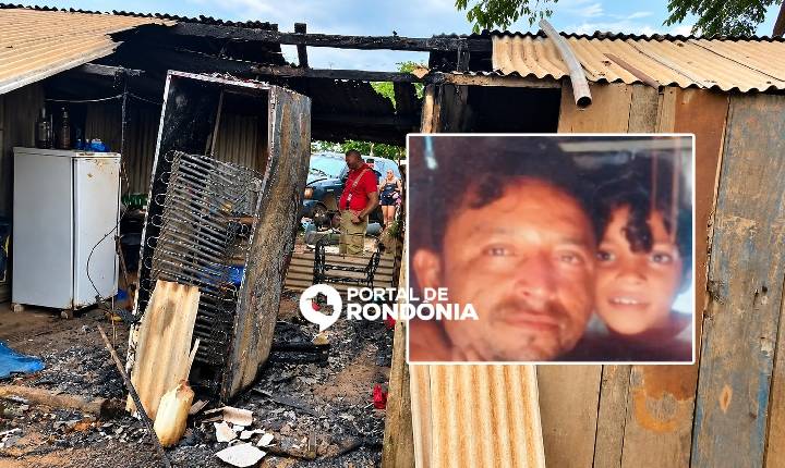 Pai e filha morrem queimados dentro de casa após queda de raio em Porto Velho
