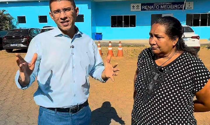 Pedro Geovar fiscaliza Unidade Renato Medeiros e acompanha atendimento à população