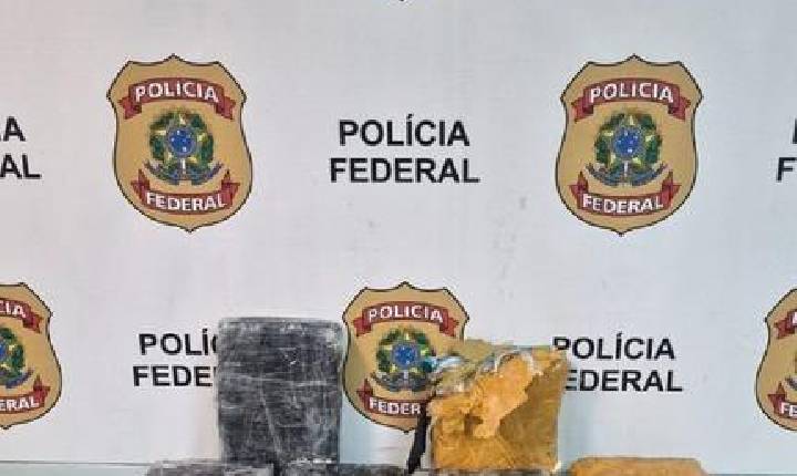 PF prende mulher com 10 kg de maconha no Rio de Janeiro