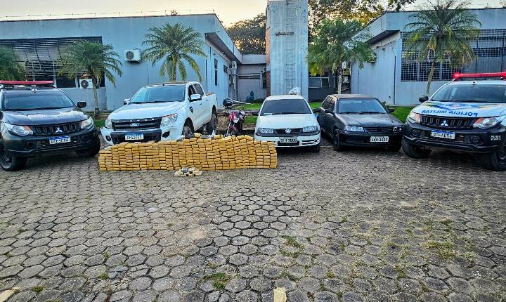 POLÍCIA MILITAR REALIZA GRANDE APREENSÃO DE DROGAS EM JI-PARANÁ