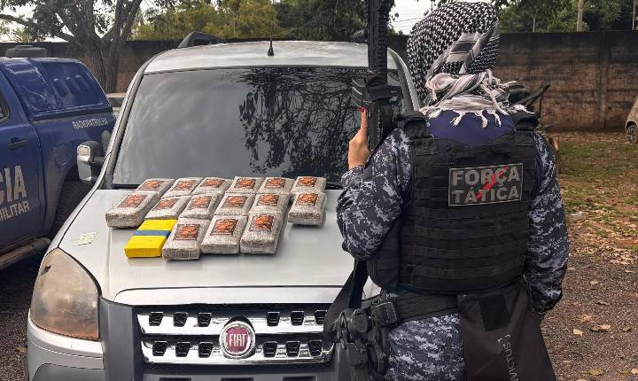 Policia apreende drogas em operação