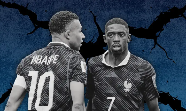 Por que a relação de Mbappé e Dembélé mudou?
