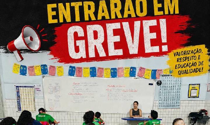 Professores da rede municipal de Porto Velho aprovam greve; paralisação pode começar na próxima quarta-feira (12).