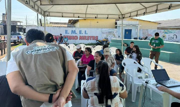Projeto “CadÚnico no seu Bairro” da Prefeitura chega à Zona Leste de Porto Velho neste sábado (22)