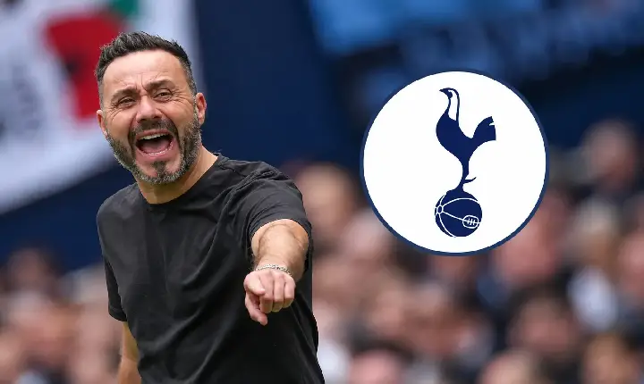 R$ 2,1 bilhões e nenhuma vitória: Tottenham decide futuro de De Zerbi