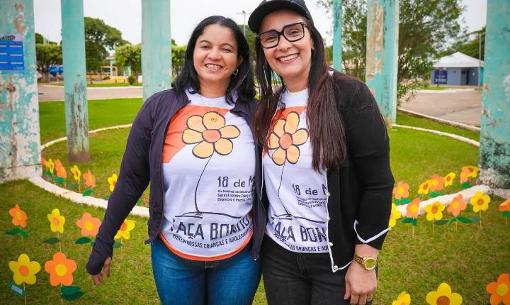 Rosangela Donadon participa da caminhada do Maio Laranja em Vilhena