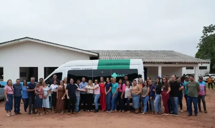 Saúde de Primavera de Rondônia recebe van de R$ 300 mil entregue pela deputada Ieda Chaves