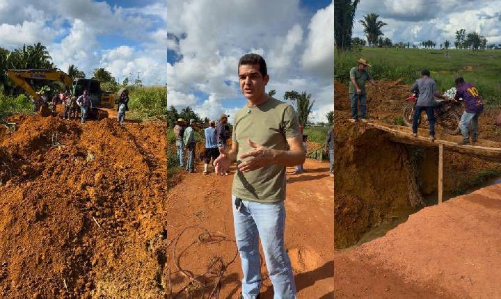 Vereador Adalto acompanha situação crítica após chuvas, mas ação rápida da Prefeitura ameniza transtornos em União Bandeirantes