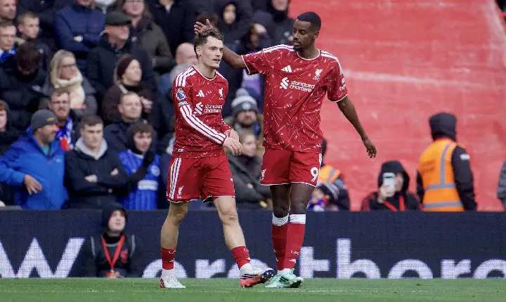 Wirtz, Barcola, Araújo e Isak: Como quarteto do Liverpool fez diferença contra sensação Brighton